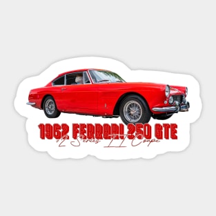 1962 Ferrari 250 GTE 2 Series II Coupe Sticker